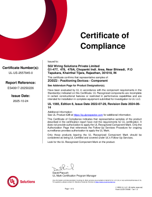 UL Certification PVC Wiring Duct 1 of 4