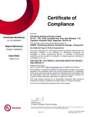 UL Certification PVC Wiring Duct 3 of 4